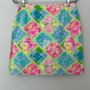 Vintage Lilly Pulitzer Pattered Skirt